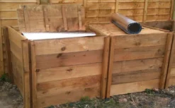 1200 Litre Blackdown Range Double Deluxe Standard Wooden Composter