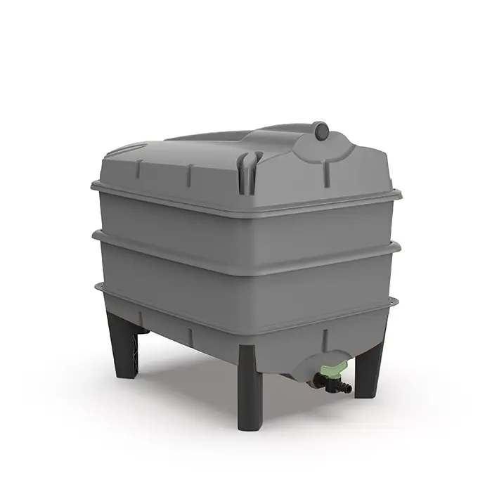 Stone Grey Tiger Wormery - 2 Tray 3 Stone Grey Tiger Wormery - 2 Tray