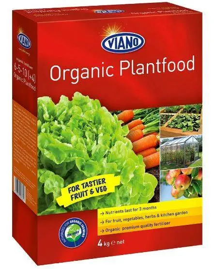 Viano 4kg Organic Plantfood For Fruit & Vegetables | 4kg Organic Plant Food 3 Viano 4kg Organic Plantfood For Fruit & Vegetables | 4kg Organic Plant Food