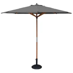 5ft Picnic Table With Grey Parasol & Base -CHARA Garden Shop par27grey willington parasol grey 02 1 jpg