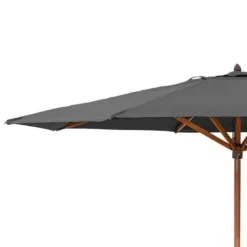 5ft Picnic Table With Grey Parasol & Base -CHARA Garden Shop par27grey willington parasol grey 03 1 jpg