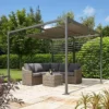Florence Garden Canopy 3 × 3 In Grey 2 Florence Garden Canopy 3 × 3 In Grey -CHARA Garden Shop perflo33 florence3x3 01 1 jpg