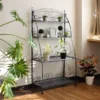 Folding Plant Stand 4 Shelf -CHARA Garden Shop psb 04 life 1 jpg