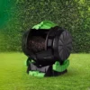 Tumbling Barrel Rolling Composter 50L -CHARA Garden Shop rolling barrel composter outside 1 jpg