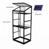 Sprout S10 Solar Powered Self Watering Mini Greenhouse 2 Sprout S10 Solar Powered Self Watering Mini Greenhouse -CHARA Garden Shop s10 solar greenhouse black 600x600 jpg
