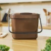 5ltr Brown Kitchen Caddy -CHARA Garden Shop straightbrowncaddy jpg