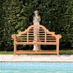 Lutyens Teak Garden Bench 11 Lutyens Teak Garden Bench -CHARA Garden Shop teak garden bench lutyens 4ft 120cm c jpg