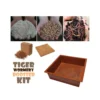 Tiger Wormery Booster Kit (Terracotta) -CHARA Garden Shop tiger wormery booster terracotta png