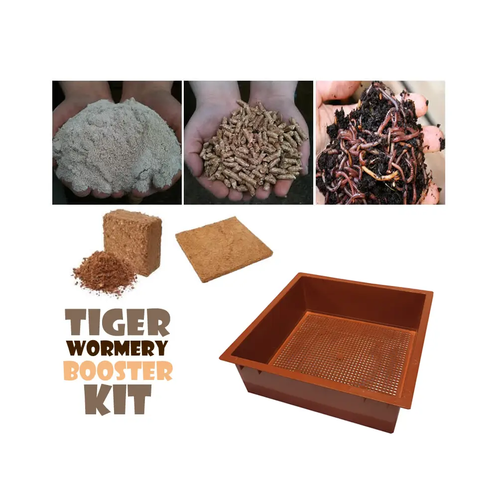 Tiger Wormery Booster Kit (Terracotta) 3 Tiger Wormery Booster Kit (Terracotta)