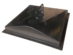 Tiger Wormery Lid In Black