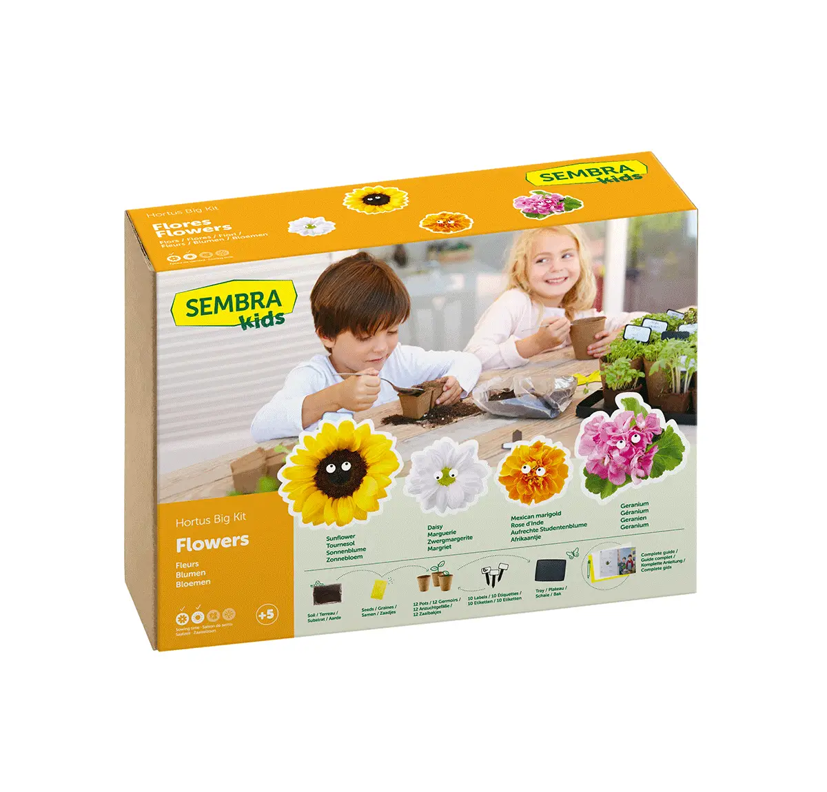 Summer Flowers Garden Growing Play Kit 4 Summer Flowers Garden Growing Play Kit - Image 2