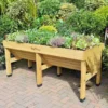 VegTrug Medium Raised Bed - Natural (FSC 100%) 1 VegTrug Medium Raised Bed - Natural (FSC 100%) -CHARA Garden Shop vegtrug medium raised wooden planter jpg
