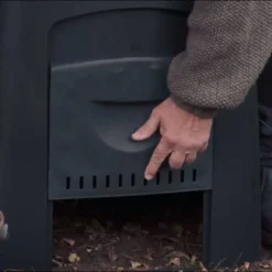 Tumbleweed 200l Flat Pack Compost Bin -CHARA Garden Shop vent jpg