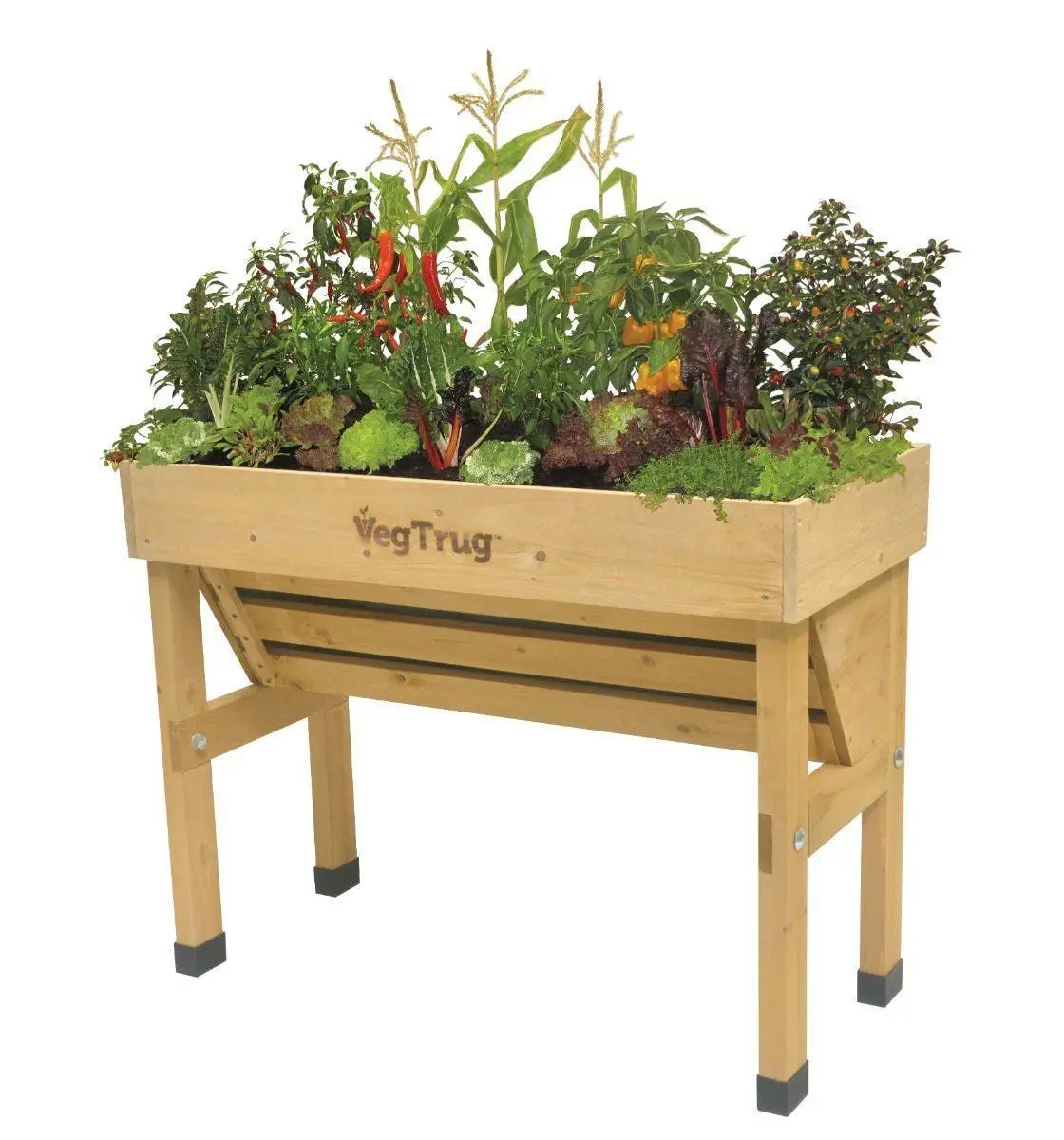 VegTrug WallHugger Small - Natural (FSC 100%) 3 VegTrug WallHugger Small - Natural (FSC 100%)