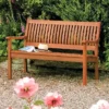 Rowlinson Willington Hardwood Bench 1.2m -CHARA Garden Shop wilbench12 4ftwillingtonbench 01 jpg