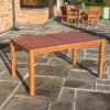 Rowlinson Willington Rectangular Hardwood Dining Table 1 Rowlinson Willington Rectangular Hardwood Dining Table -CHARA Garden Shop wilrec150 willington rect table 01 jpg