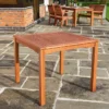 Rowlinson Willinton Hardwood Square Table - 90 X 90 Cm -CHARA Garden Shop wilsq90 willington sqr table 01 jpg