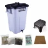 The Deluxe Original Wormery Composter Kit (including Stand) -CHARA Garden Shop wormery kit 1 jpg